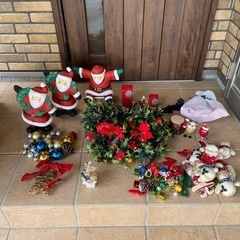 Xmas クリスマス　サンタ　店舗什器　備品　サンタクロース　リ...