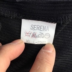 SERENA黒ワンピース👗の画像