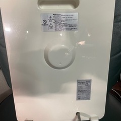 ●吉井電気　人感センサー付きセラミックファンヒーター●トイレや脱衣所などでの画像