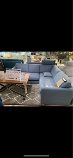 ニトリ　L字ソファ　コーナーソファ