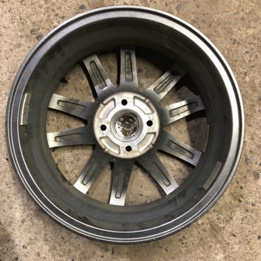 北海道旭川市発】KYOHO 共豊 アルミホイール SS MF/SIL 15インチ PCD100 +45 4.5j 美品 タンクルーミー トール ブーン等 中古 車 4穴