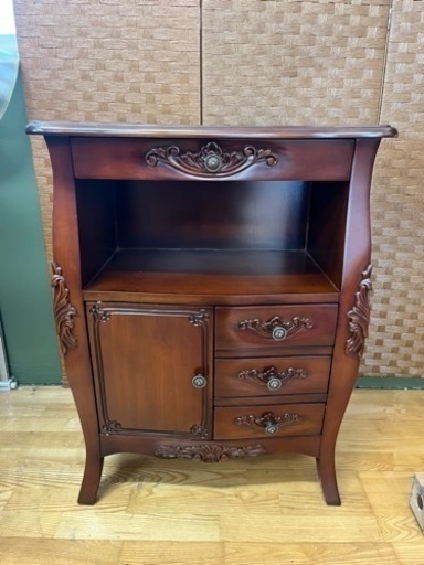 N496★クロシオ　コモ★高級電話台★ファックス台★幅600ｍｍ