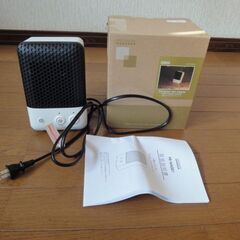 受け渡し予定決定！　中古 ミニファンヒーター 600W人感センサー付き