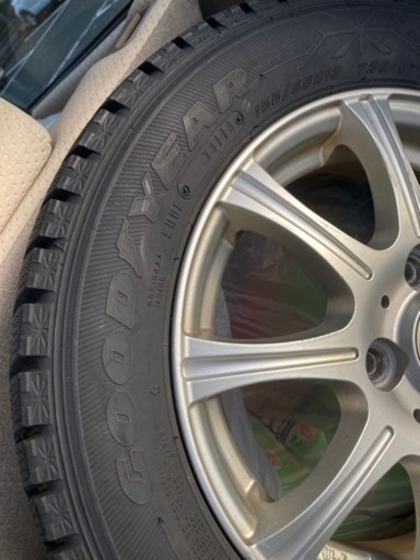(商談中)スタッドレスタイヤ ホイール 4本 軽GOODYAER 155/65R13