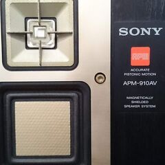 【愛品倶楽部柏店】難あり品 SONY ペアスピーカー APM-910AVの画像