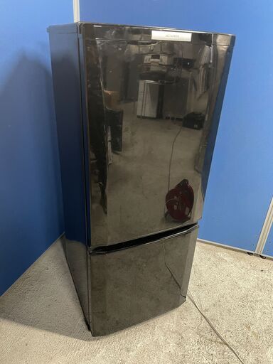 【良品】MITSUBISHI ２ドア冷蔵庫 MR-P15X-B 2014年製 通電確認済み 人気 早い者勝ち 引取歓迎 配送OK