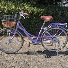 自転車　24インチ　引き取り　神戸市北区 24型軽快車外装6段オートライト ブラック(ブラック): カー