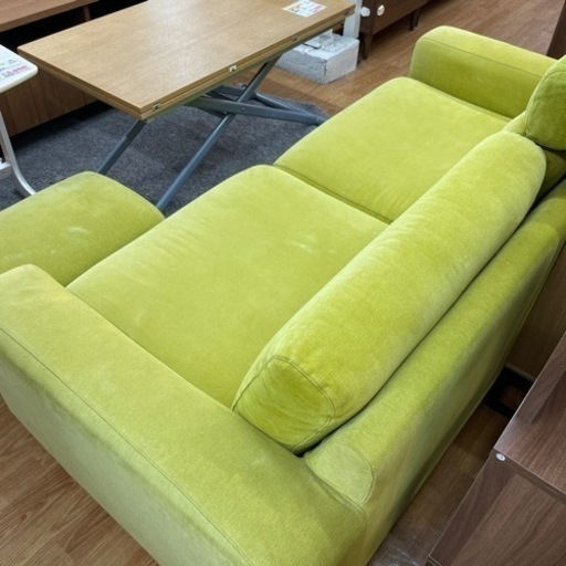 2.5人掛けソファ　オットマン付【店頭取引限定】【中古品】早い者勝ち！?足立区近郊配送可能！！