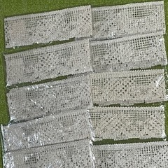 ①10枚セット 生成色 シェルフ レース 長さ約100㎝  (6600円分)の画像