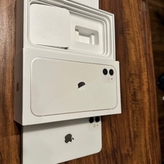 iPhone11 white 128GB 箱あり　値下げ可能