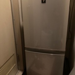 シャープ　冷蔵庫　137L プラズマクラスター SJ-PD14Wの画像