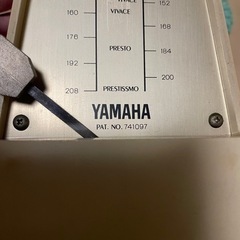 YAMAHA メトロノーム 昭和レトロの画像