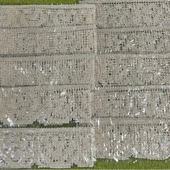 ②　10枚セット 生成色 シェルフ レース  ローズ 長さ約100㎝  (6600円分)の画像