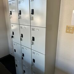 オフィス用ロッカー　グレー　法人用