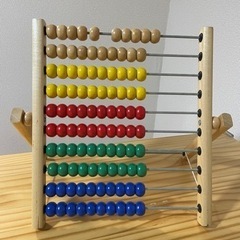 【取引中】IKEA 100玉そろばん　モンテッソーリ