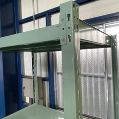 【お好みの高さに調整可能】 重量ラック 業務用 棚 倉庫 L1255×W970×H2100 その他オプション多数　残り15スパン分の画像