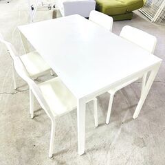 12/3【家具・家電複数購入で割引可】IKEA ダイニングテーブル MELLTORP ホワイト 4人掛け 20564