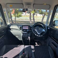 H27年 スズキ スペーシアカスタム XSリミテッド 地デジTV Bカメラ 前後ドライブレコーダー ETC 車検付き の画像