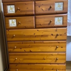 引き出し6段タンス？お譲りします