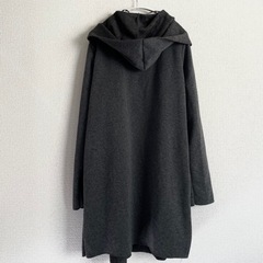 取引中　DIRZ フード付き　ロングコート アウターの画像