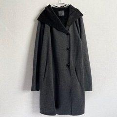 取引中　DIRZ フード付き　ロングコート アウター