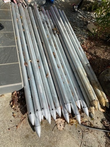 単管パイプ　ドブメッキ　1.5