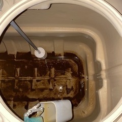 売却済み　カワエース250 ポンプと大型タンクの画像