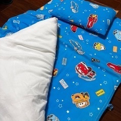 お昼寝用布団　カーズ　保育園　幼稚園の画像