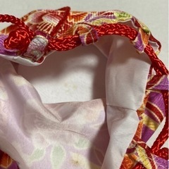 七五三 9点フルセット 3歳女の子 パープル花柄の画像