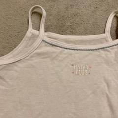 子供用品　タンクトップ　キャミソール　130 2枚セットの画像