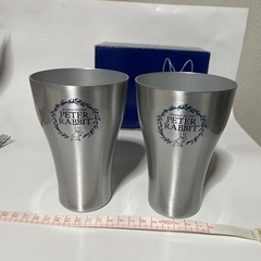 値下げ‼️★新品★未使用★ピーターラビット　ペアアルミタンブラー