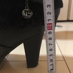 冬よう　裏起毛　ハイヒール　レディース 靴の画像