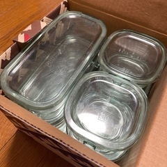 美品☆iwaki(イワキ) 耐熱ガラス 保存容器 の画像