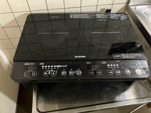 アイリスオーヤマ　IH二口