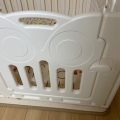 ベビーサークル　折りたたみ　ベビーアイランドDXの画像