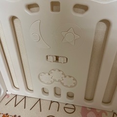 ベビーサークル　折りたたみ　ベビーアイランドDXの画像