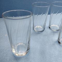 透明グラス10個の画像