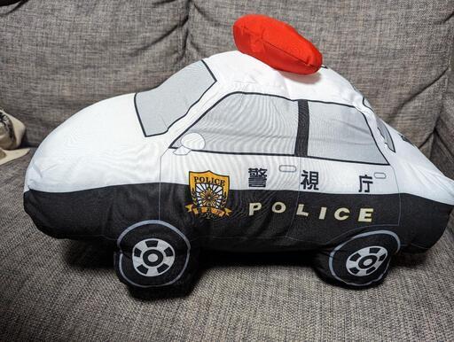 トミカ　BIGパトカーぬいぐるみ