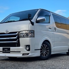 ハイエースバン　ディーゼル 4WD ベッドキット クルーズコント...