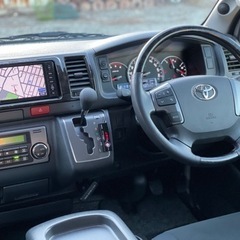 ハイエースバン　ディーゼル 4WD ベッドキット クルーズコントロール 車検付の画像