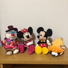 【バラ売不可】未使用ぬいぐるみ4点セット