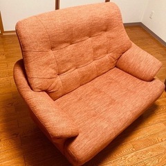 2人掛けソファ（NOCE、来客ベッドとして併用可）の画像