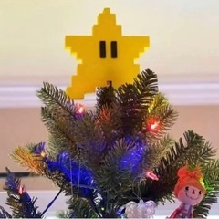 マリオ スター クリスマスツリー オーナメント 人気 ニンテンド...