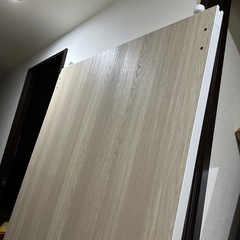 2枚綺麗なナチュラル色パーテーション