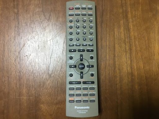 函館発　パナソニック　SA-PM3DVDF リモコン