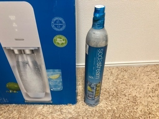 ソーダストリーム新品　交換ガス新品付
