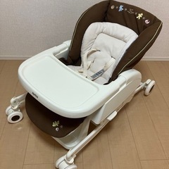 アップリカ　ハイローチェア　ユラリズム　手動