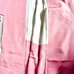 昭和 レトロ　着物　ピンク　桜色　小紋　　名古屋帯　セットの画像