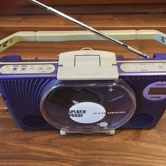 防水　CD プレイヤー　FM AM ラジオ付き