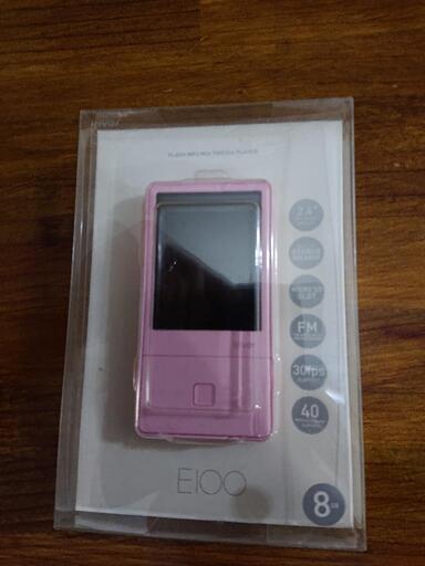 【値下げしました】iriver(アイリバー)音楽プレーヤーピンク E100-4GB
